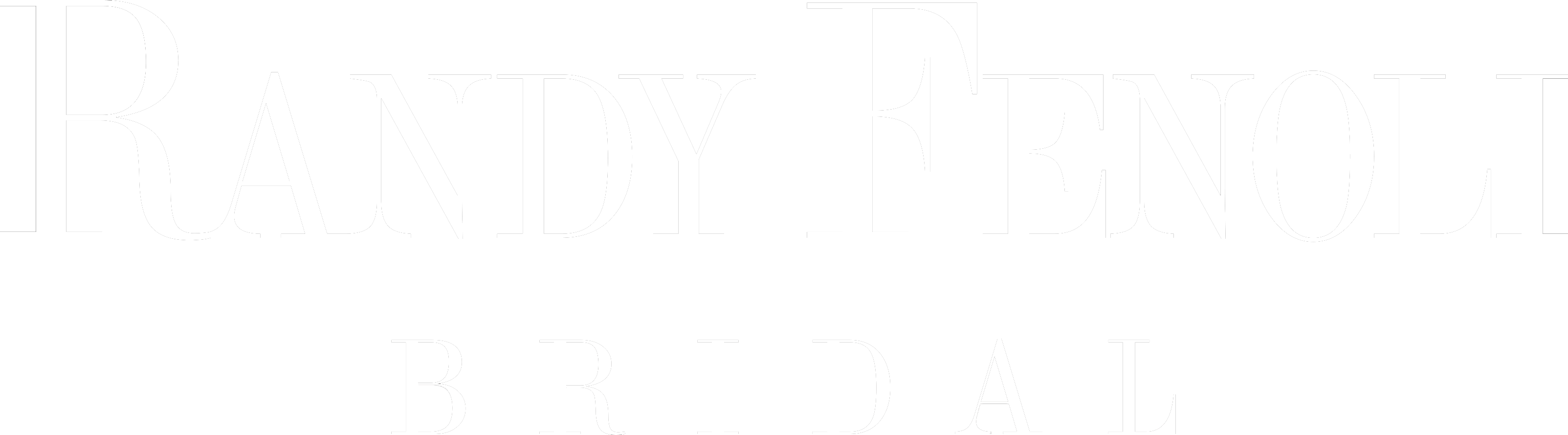 Randy Fenoli Bridal logo